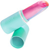 Retro Lipstick Rechargeable Waterproof Silicone Bullet Vibrator By VeDO - Tease Me Turquoise