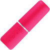 Retro Lipstick Rechargeable Waterproof Silicone Bullet Vibrator By VeDO - Foxy Pink