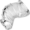 Master Series Detained Soft Body Chastity Cage - Clear