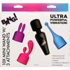 BANG! 10X Rechargeable Mini Wand With 3 Silicone Attachments