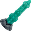 Raw Love Studio Tatsuya 7.5" Silicone Fantasy Dildo - Malachite