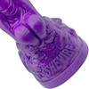 The Siren 9.5" Silicone Fantasy Dildo With Grinder By Uberrime - Purple Abyss