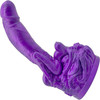 The Siren 9.5" Silicone Fantasy Dildo With Grinder By Uberrime - Purple Abyss