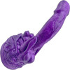 The Siren 9.5" Silicone Fantasy Dildo With Grinder By Uberrime - Purple Abyss