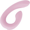 i.D. Swirl Rechargeable Waterproof Silicone Dual Stimulation Vibrator By Bodywand - Pink