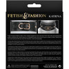 Fetish & Fashion Katrina Collar By NS Novelties - Black & Gold