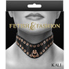 Fetish & Fashion Kali Collar By NS Novelties - Black & Gold