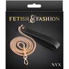 Fetish & Fashion NYX Leash By NS Novelties - Black & Gold