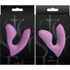 Desire Demure Dual Motor Rechargeable Silicone Wearable Dual Stimulation Vibrator - Lavender