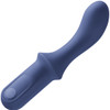 Desire Fortuna Rechargeable Silicone G-Spot Vibrator - Blue