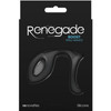 Renegade Boost Penis Harness Silicone Cock Ring - Black