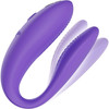 We-Vibe Sync Go App Enabled Couples Vibrator - Purple