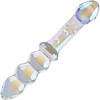 Playboy Pleasure Jewels Double G-Spot Glass Dildo