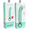 PrimO G-Spot Rechargeable Waterproof Silicone Vibrator By Screaming O - Kiwi Mint