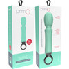 PrimO Wand Rechargeable Waterproof Silicone Vibrator By Screaming O - Kiwi Mint