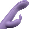 PrimO Rabbit Rechargeable Waterproof Silicone Dual Stimulation Vibrator By Screaming O - Lilac