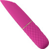 Loveline Beso Rechargeable Waterproof Silicone Textured Mini Lipstick Vibrator - Pink