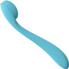 Loveline Juicy Rechargeable Waterproof Silicone Flexible G-Spot Vibrator - Blue