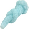 Uncover Creations Glow In The Dark Tentacle Knot II 8" Silicone Fantasy Dildo - Deep Dive Blue