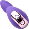 Shegasm Elevate Rechargeable Silicone G-Spot Vibrator With Clitoral Suction - Purple