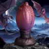 Dragon Hatch Silicone Egg 7" Butt Plug With Suction Cup By Creature Cocks - XL