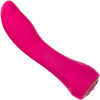 Gem Vibe Collection 7" Glider Rechargeable Waterproof Silicone G-Spot Vibrator By CalExotics - Pink