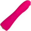 Gem Vibe Collection 7" Bliss Rechargeable Waterproof Silicone G-Spot Vibrator By CalExotics - Pink