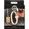 Master Series Cuffed Locking Bracelet & Key Necklace - Rose Gold