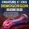 Demogorgon 9" Silicone Suction Cup Dildo By Creature Cocks