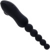 Playboy Pleasure Let It Bead Anal Beads & Clitoral Suction Rechargeable Silicone Dual Purpose Vibrator