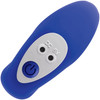 Gender X Beaded Pleasure Rechargeable Waterproof Silicone Vibrating Anal Beads With Remote - Blue