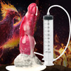 Resurrector Phoenix 9" Squirting Silicone Suction Cup Dildo By Creature Cocks