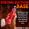 Resurrector Phoenix 9" Squirting Silicone Suction Cup Dildo By Creature Cocks