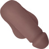 Whipsmart 6" Showing Penis Packer - Chocolate