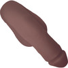 Whipsmart 8" Eyecatcher Penis Packer - Chocolate