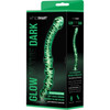 Whipsmart 6.5" Glow In The Dark Dual Ended Beaded Glass Dildo