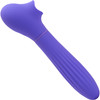 Daisy Triple Action Thrusting & Flickering Tongue Vibrator With Suction By Nu Sensuelle - Ultra Violet