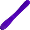 Vivi Tapping Vibe Rechargeable Silicone Double G-Spot Vibrator By Nu Sensuelle - Deep Purple