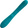 Vivi Tapping Vibe Rechargeable Silicone Double G-Spot Vibrator By Nu Sensuelle - Emerald Green