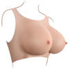 Gender X Undergarments Plate E-Cup Wearable Silicone Breasts - Vanilla