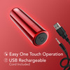 Kool Vibes Rechargeable Mini Bullet Vibrator By Blush - Cherry