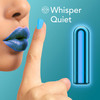 Kool Vibes Rechargeable Mini Bullet Vibrator By Blush - Blueberry