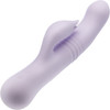 Rylee Rechargeable Waterproof Silicone Thrusting Rabbit Vibrator By Blush - Lavender