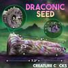 Dragon Spawn 7.25" Silicone Ovipositor Dildo With Eggs By Creature Cocks