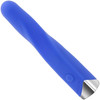 Twisted Temptation Rechargeable Waterproof Silicone Vibrator By Evolved Novelties - Blue