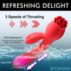 Bloomgasm Blooming Bunny Rechargeable Sucking & Thrusting Silicone Rabbit Vibrator