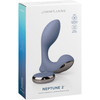 JimmyJane Neptune 2 Flexible Rechargeable Waterproof Silicone Prostate Massager - Blue