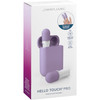 JimmyJane Hello Touch Pro Vibrating Travel Massagers With Charging Case - Lavender & White