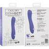 Connect Contoured "G" Rechargeable Silicone App Enabled G-Spot Vibrator By CalExotics