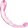 JimmyJane Dillenia Elara 7.8" Glass G-Spot Dildo - Pink